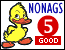 Rated Five Duckies on NoNags